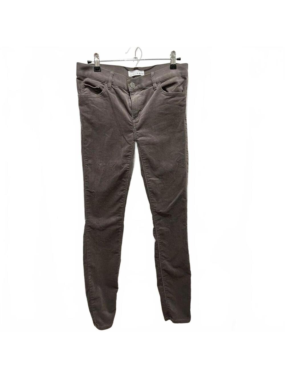 EUC LOFT women’s size 00 modern skinny grey pants